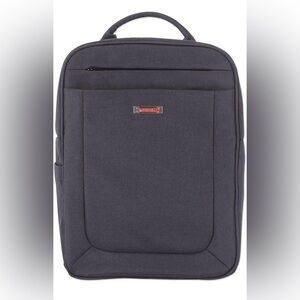 Elegant Black Gray Backpack NWOT